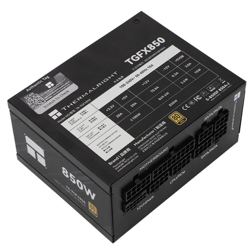 Thermalright TR-TGFX850 SFX Go - Sfx Modular Power Supply 850W Gold review and price